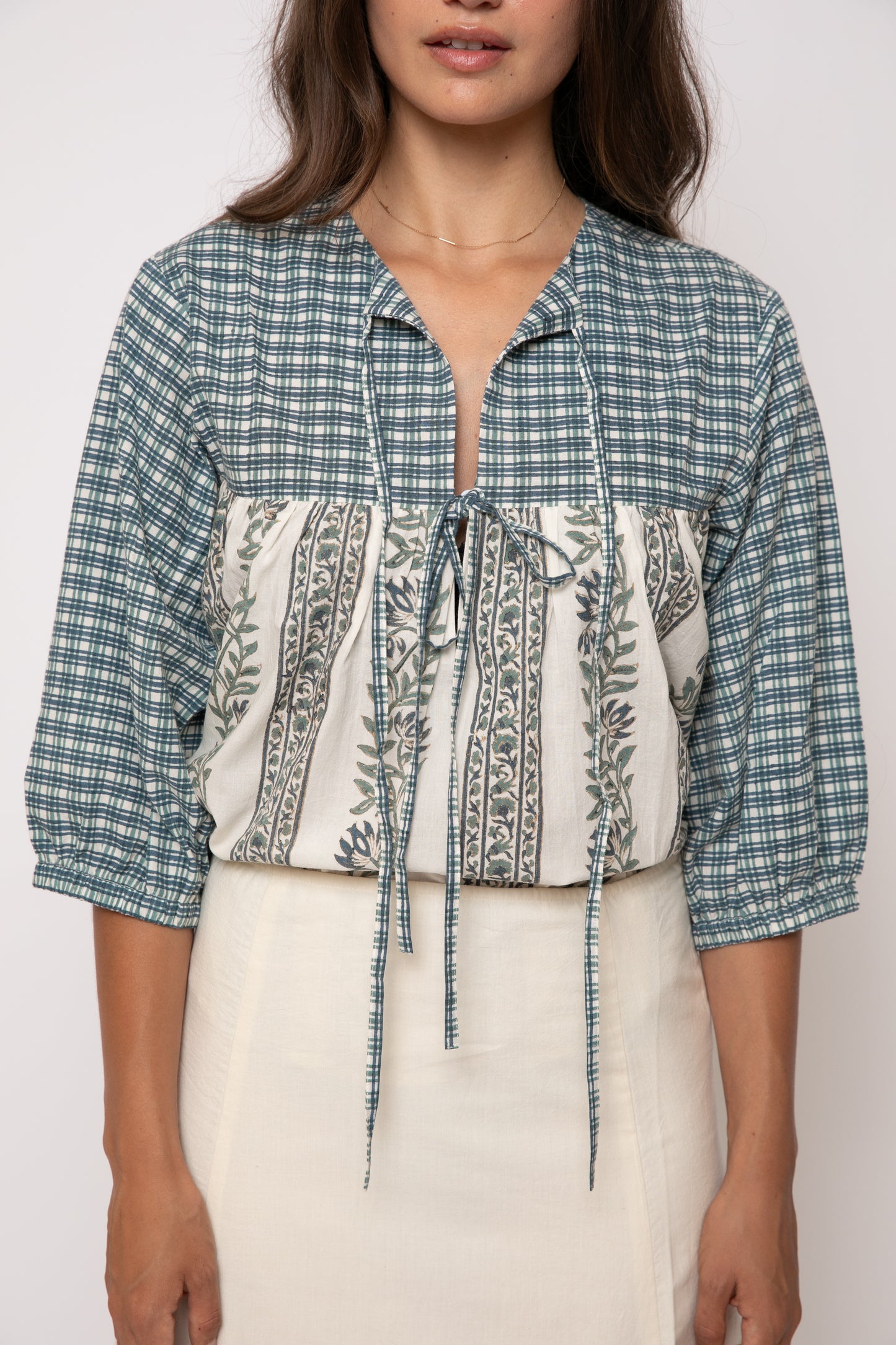 Alyssa Top Spruce