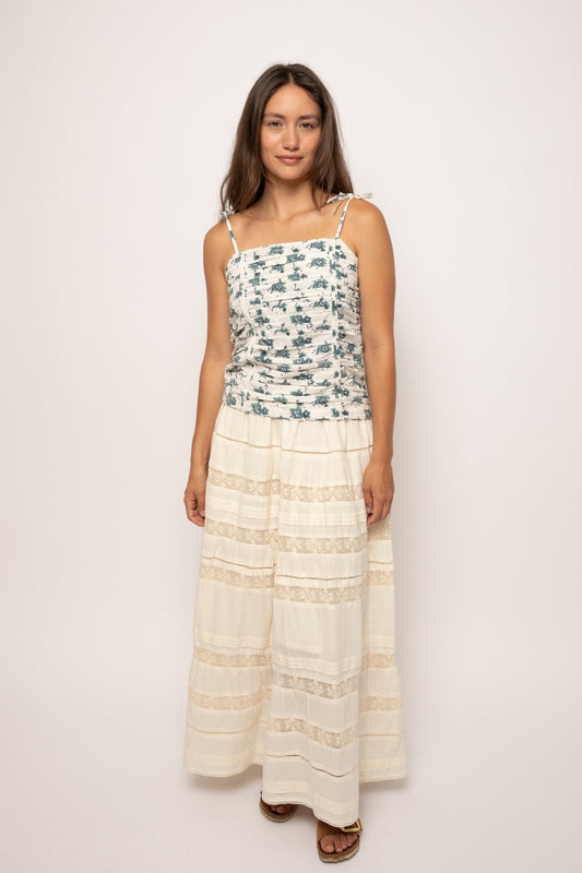 Jasmine pleated top Cove