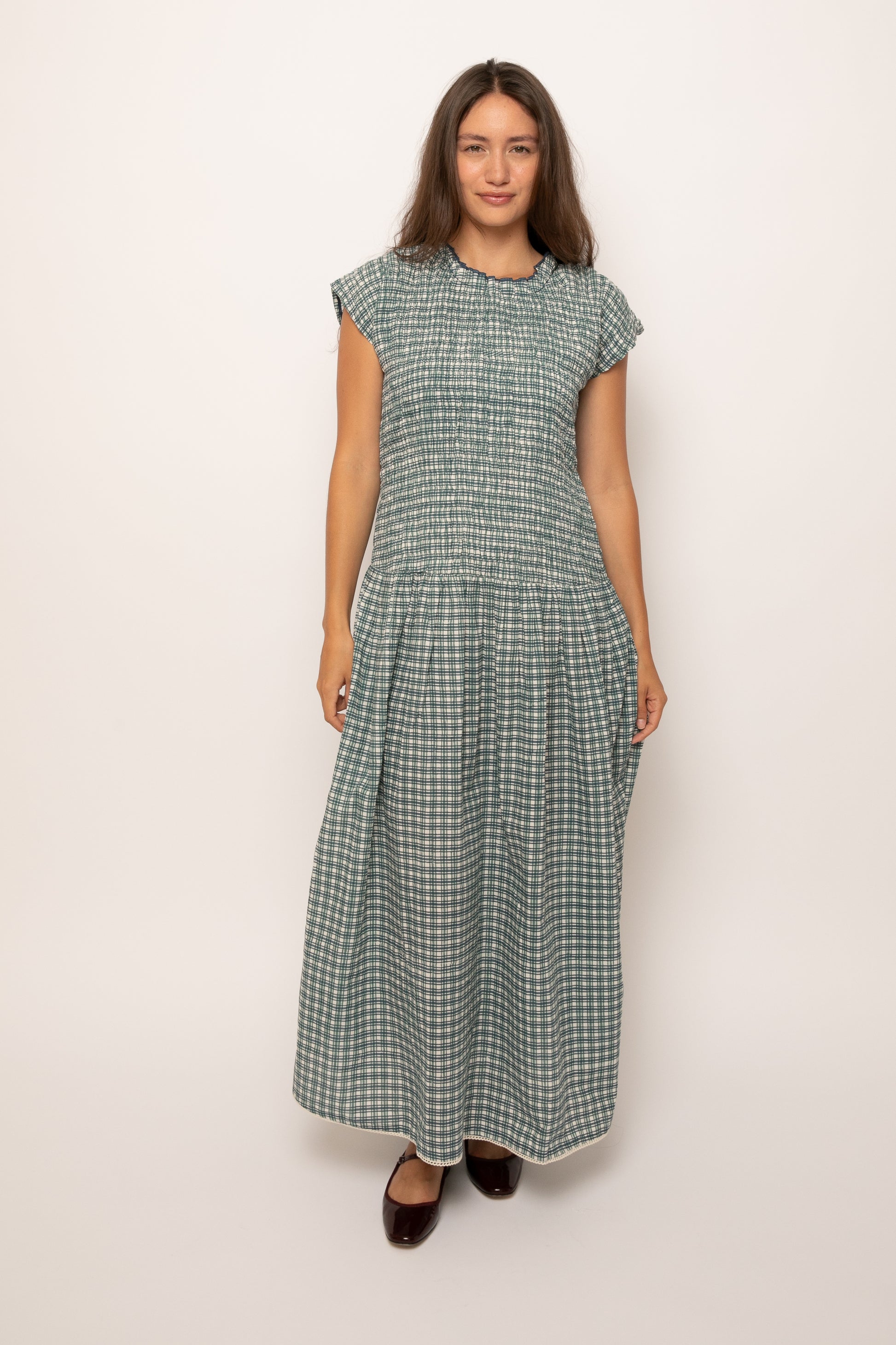 samara linen dress Reformation Samara Linen Dress in Willow by Reformation